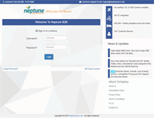 Tablet Screenshot of neptunenext.com